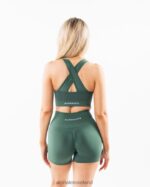Clothing IE Alphalete Women Amplify Bra Sage Green 2L440019 - Image 2