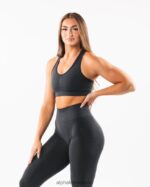 Clothing IE Alphalete Women Amplify Bra Shadow Grey 2L4400115 - Image 3