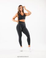 Clothing IE Alphalete Women Amplify Bra Shadow Grey 2L4400115 - Image 4