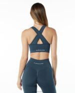 Clothing IE Alphalete Women Amplify Bra Whale Blue 2L4400124 - Image 2