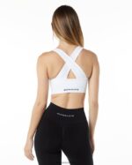 Clothing IE Alphalete Women Amplify Bra White 2L440077 - Image 2