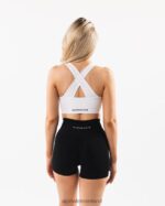 Clothing IE Alphalete Women Amplify Bra White 2L440077 - Image 6