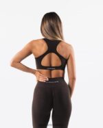 Clothing IE Alphalete Women Amplify Contour Bra Cashmere Brown 2L440065 - Image 2