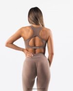 Clothing IE Alphalete Women Amplify Contour Bra Sand 2L440061 - Image 2