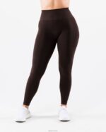 Clothing IE Alphalete Women Amplify Contour Legging Cashmere Brown 2L4400407 - Image 3