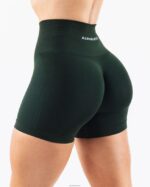 Clothing IE Alphalete Women Amplify Contour Short 5" Central Park Green 2L4400294