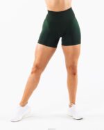 Clothing IE Alphalete Women Amplify Contour Short 5" Central Park Green 2L4400294 - Image 3