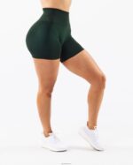 Clothing IE Alphalete Women Amplify Contour Short 5" Central Park Green 2L4400294 - Image 5