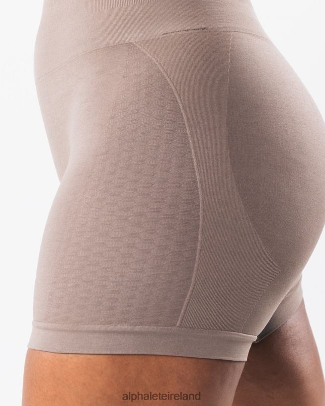 Clothing IE Alphalete Women Amplify Contour Short 5" Mocha Brown 2L4400315 - Image 6