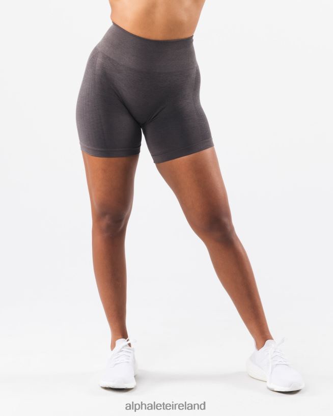 Clothing IE Alphalete Women Amplify Contour Short 5" Pewter Grey 2L4400316 - Image 3