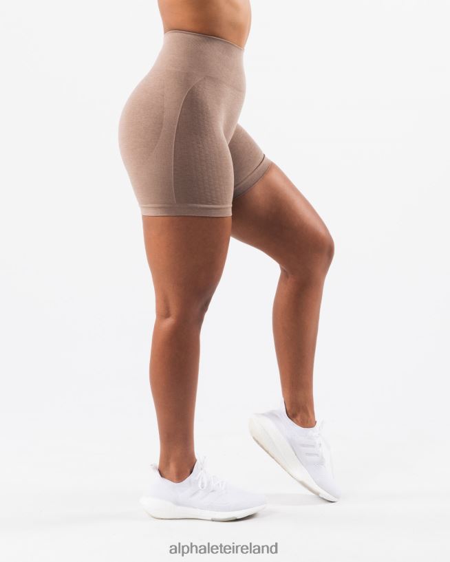 Clothing IE Alphalete Women Amplify Contour Short 5" Sand Brown 2L4400313 - Image 5