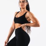 Clothing IE Alphalete Women Amplify Excel Bra Black 2L440013