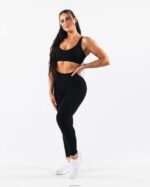 Clothing IE Alphalete Women Amplify Excel Bra Black 2L440013 - Image 3