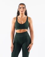 Clothing IE Alphalete Women Amplify Excel Bra Central Park Green 2L44006 - Image 4