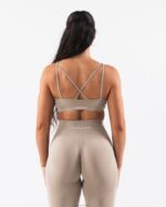 Clothing IE Alphalete Women Amplify Excel Bra Grand Central Brown 2L44003 - Image 2