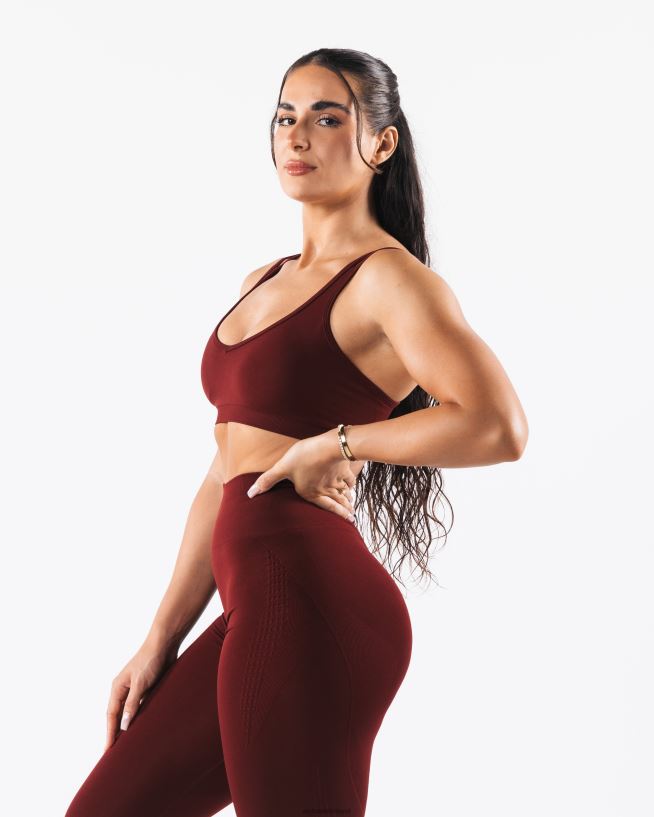 clothing_ie_alphalete_women_amplify_excel_bra_new_burgundy_red_2l44009.jpg Clothing IE Alphalete Women Amplify Excel Bra New Burgundy Red 2L44009 - Image 1