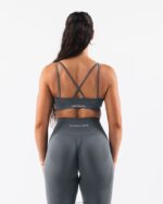 Clothing IE Alphalete Women Amplify Excel Bra Skyscraper Grey 2L44004 - Image 2