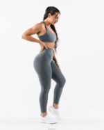 Clothing IE Alphalete Women Amplify Excel Bra Skyscraper Grey 2L44004 - Image 3