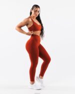 Clothing IE Alphalete Women Amplify Excel Bra Times Square Red 2L44008 - Image 5