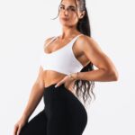 Clothing IE Alphalete Women Amplify Excel Bra White 2L44001