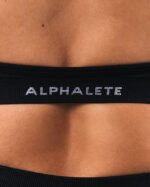 Clothing IE Alphalete Women Amplify Halter Bra Black 2L440024 - Image 5