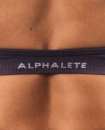 Clothing IE Alphalete Women Amplify Halter Bra Dove Purple 2L440022 - Image 5
