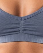 Clothing IE Alphalete Women Amplify Halter Bra Still Water Blue 2L440016 - Image 4