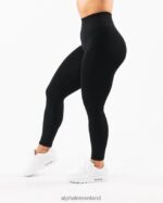 Clothing IE Alphalete Women Amplify Legging Black 2L4400414 - Image 4