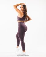 Clothing IE Alphalete Women Amplify Legging Dove Purple 2L4400391 - Image 2