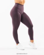 Clothing IE Alphalete Women Amplify Legging Dove Purple 2L4400391 - Image 5