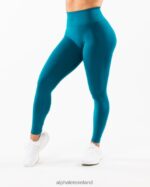Clothing IE Alphalete Women Amplify Legging Galactic Ocean Blue 2L4400412 - Image 4