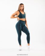 Clothing IE Alphalete Women Amplify Legging Midnight Blue 2L4400431 - Image 2