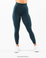 Clothing IE Alphalete Women Amplify Legging Midnight Blue 2L4400431 - Image 3