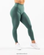 Clothing IE Alphalete Women Amplify Legging Sage Green 2L4400389 - Image 5