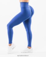 Clothing IE Alphalete Women Amplify Legging Sapphire Blue 2L4400422 - Image 4
