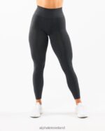 Clothing IE Alphalete Women Amplify Legging Shadow Grey 2L4400432 - Image 3