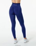 Clothing IE Alphalete Women Amplify Legging True Indigo Blue 2L4400436 - Image 4