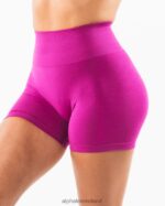 Clothing IE Alphalete Women Amplify Short 4.5" Candy Crush Pink 2L4400320 - Image 4