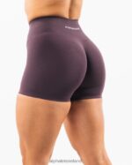 Clothing IE Alphalete Women Amplify Short 4.5" Dove Purple 2L4400304