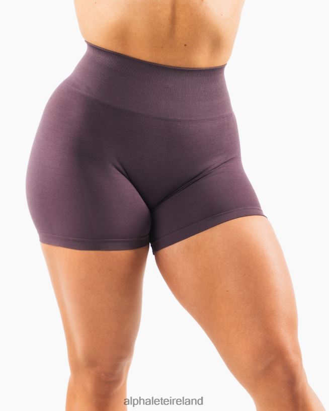 Clothing IE Alphalete Women Amplify Short 4.5" Dove Purple 2L4400304 - Image 3