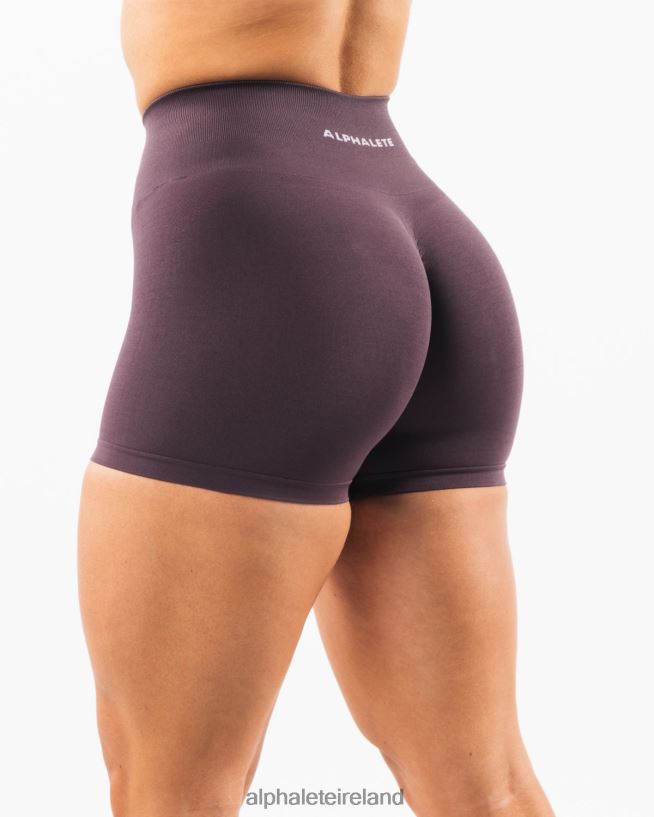 Clothing IE Alphalete Women Amplify Short 4.5" Dove Purple 2L4400304 - Image 1