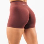 Clothing IE Alphalete Women Amplify Short 4.5" Dusty Rose Red 2L4400305