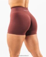 Clothing IE Alphalete Women Amplify Short 4.5" Dusty Rose Red 2L4400305