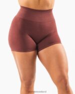 Clothing IE Alphalete Women Amplify Short 4.5" Dusty Rose Red 2L4400305 - Image 3