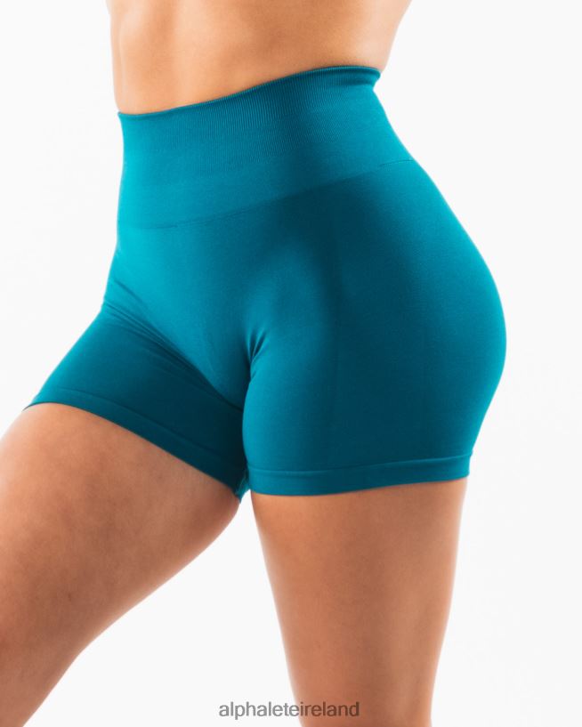 Clothing IE Alphalete Women Amplify Short 4.5" Galactic Ocean Blue 2L4400322 - Image 4