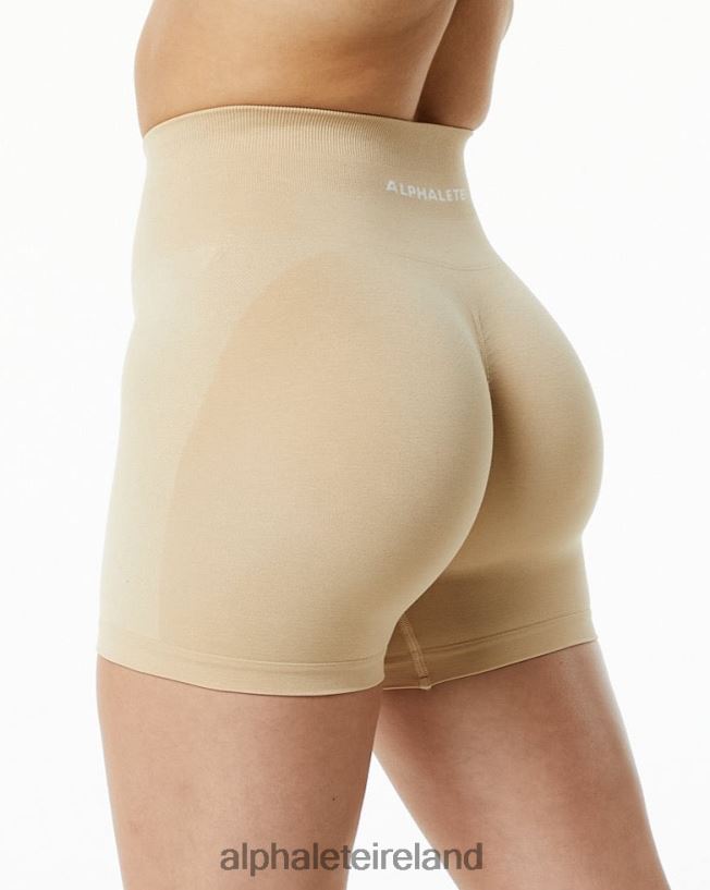 Clothing IE Alphalete Women Amplify Short 4.5" Hazelnut Brown 2L4400349 - Image 1