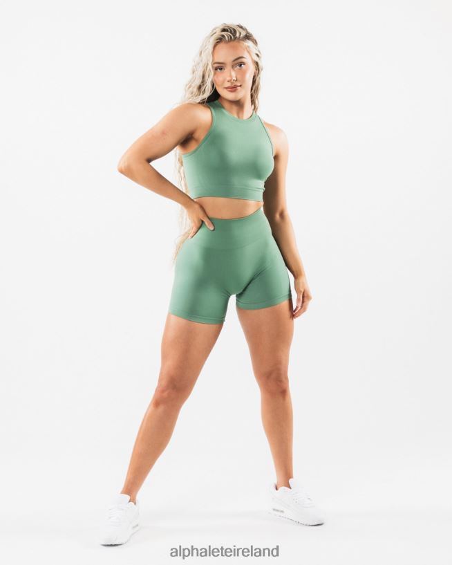 Clothing IE Alphalete Women Amplify Short 4.5" Jade Green 2L4400330 - Image 2