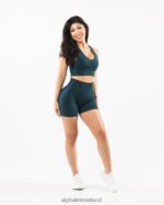 Clothing IE Alphalete Women Amplify Short 4.5" Midnight Blue 2L4400342 - Image 2