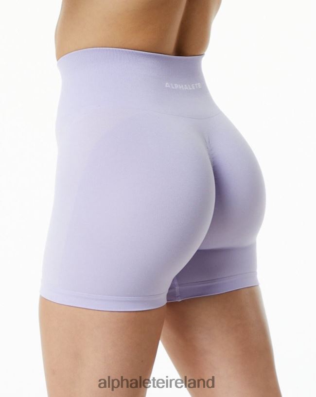 Clothing IE Alphalete Women Amplify Short 4.5" Misty Lilac Purple 2L4400351 - Image 1