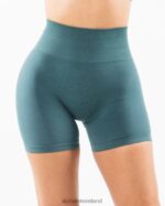 Clothing IE Alphalete Women Amplify Short 4.5" Ocean Blue 2L4400341 - Image 3
